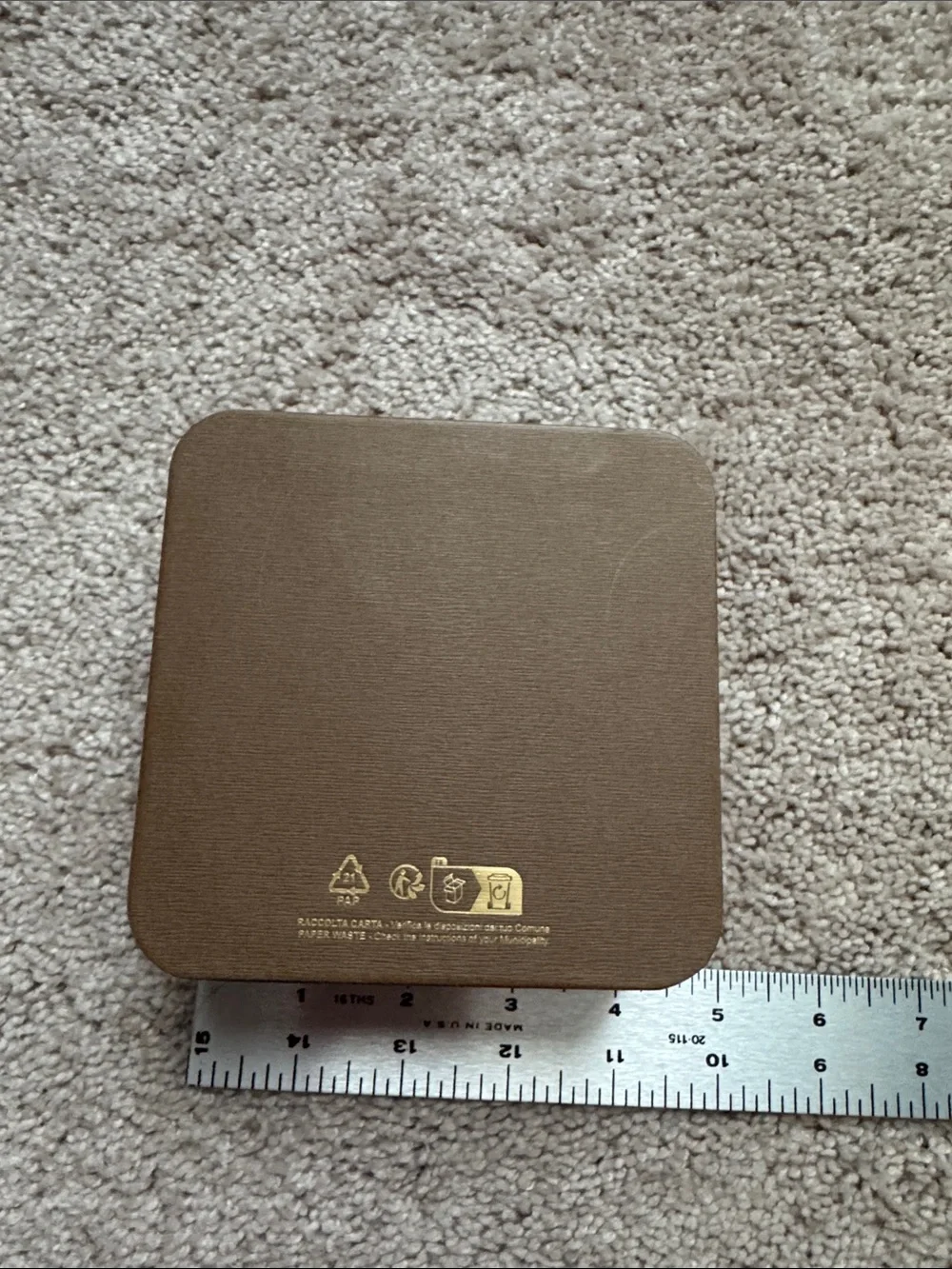 David Yurman Brown Box with Gold Logo
